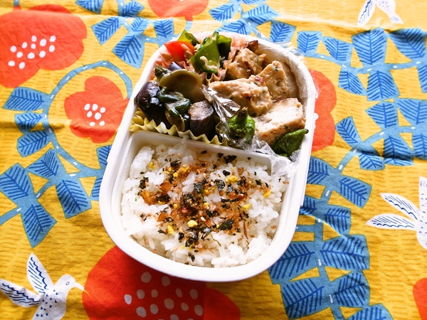 れんこんのつくねのっけ弁当