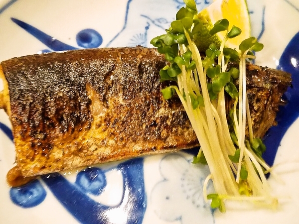 秋刀魚のコンフィ