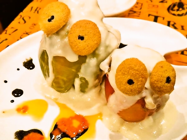 パプリカの肉詰め　ホワイトモンスターバージョン