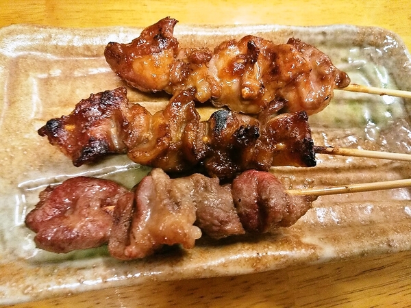 串ホルモン３種盛り
