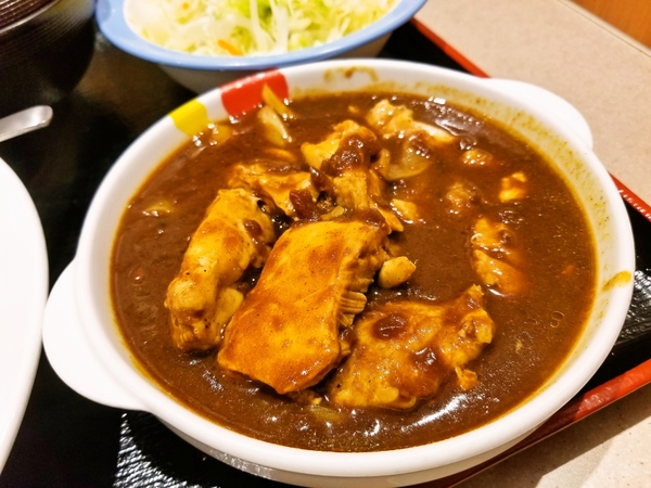 ゴロゴロチキンカレー