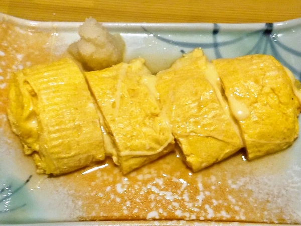 チーズ出汁巻き