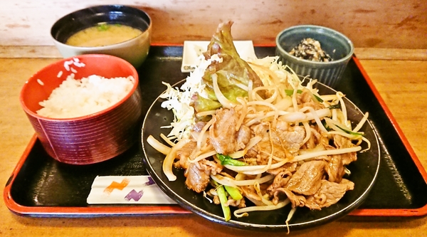 丹波茶屋＠福知山駅前の日替わり定食191116