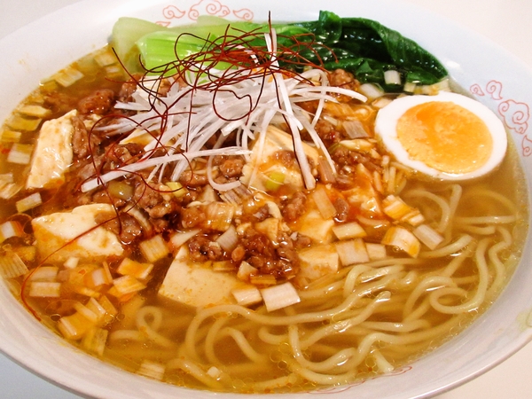 麻婆豆腐ラーメン