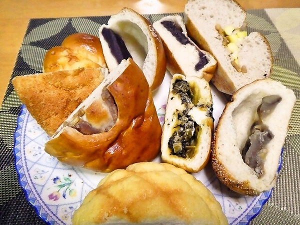 選り取り見取り！！ランチの米粉パン♪