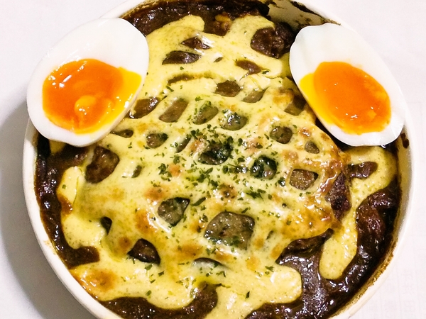 西友のチーズハンバーグカレー