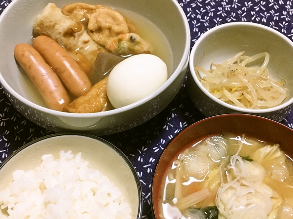 【晩ごはん】おでん
