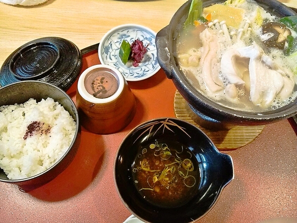 鶏鍋ランチ