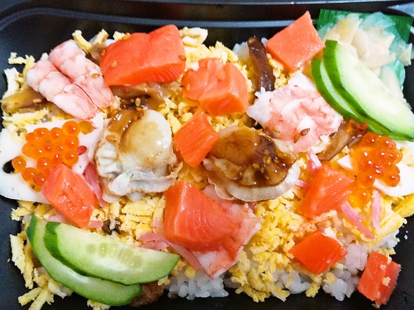冬バラ寿司？