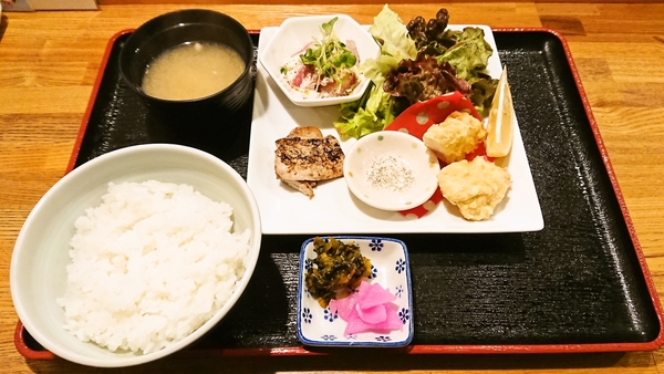 ア陸蒸気＠京都・福知山の日替りランチ191219