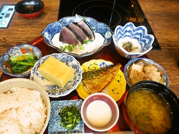 わらやき屋の土佐御膳