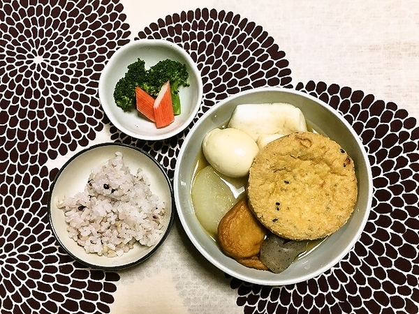 【晩ごはん】おでん