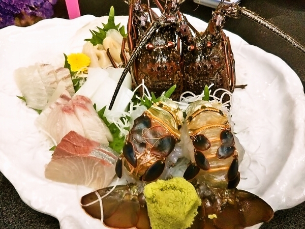 伊勢エビのお刺身♪