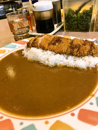 ロースカツカレー