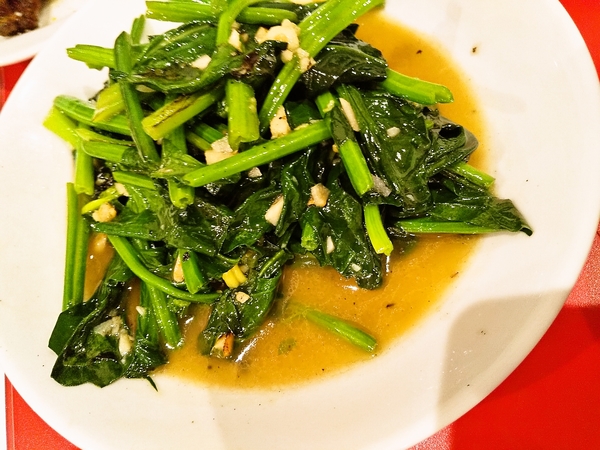 青菜炒め