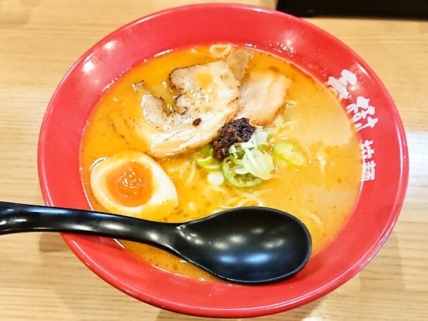 えび豚骨塩拉麺@春樹拉麺