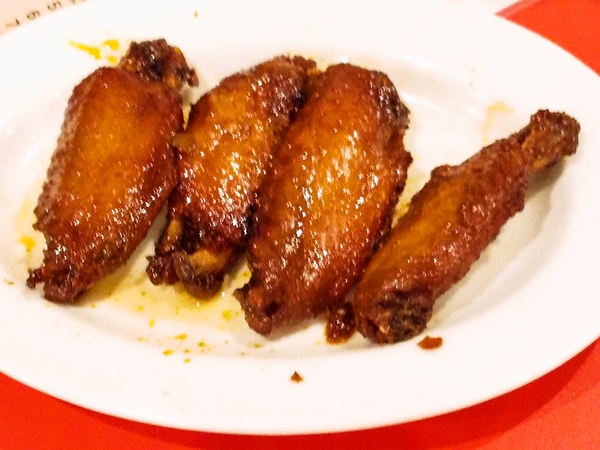 ピリ辛手羽先