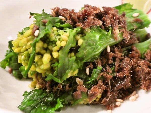 菜の花とクジラのしぐれ