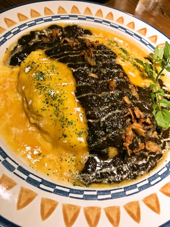 オムカリーライス