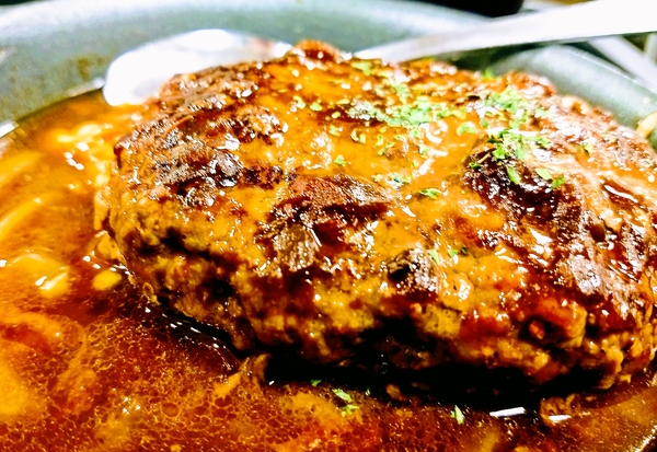 松屋のハンバーグ