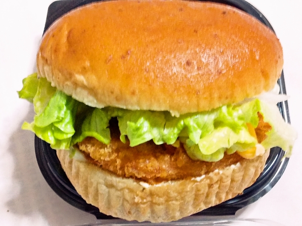 ミルフィーユハムカツバーガー