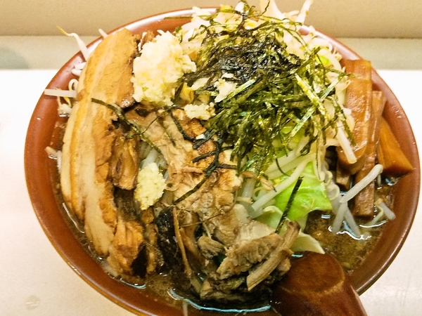 野菜中盛りらーめん