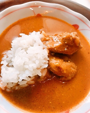 ひとくちチキンカレー