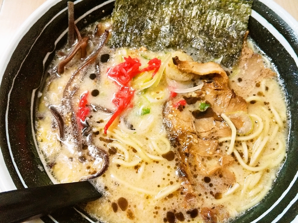 卵とじ熊本ラーメン