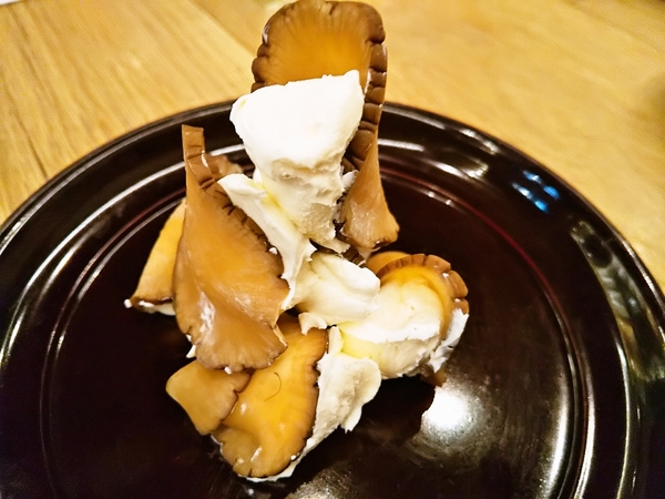 いぶりがっことクリームチーズのタワー？