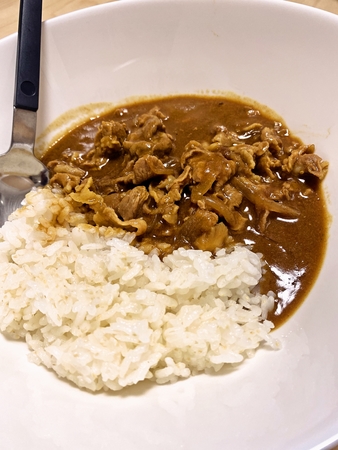 そんなバナナポークカレー