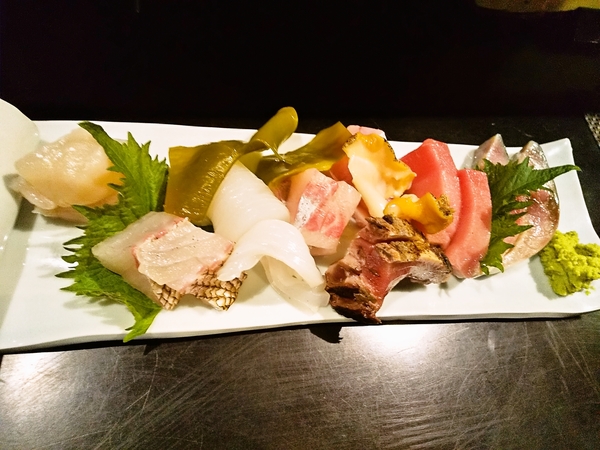 肉厚お造り盛り合わせ♪