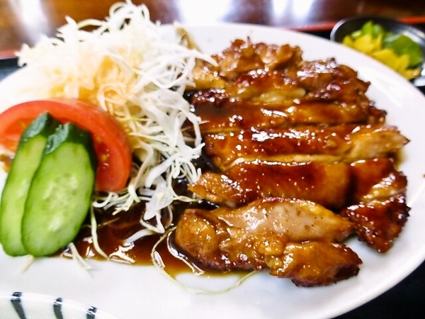チキンの照り焼き
