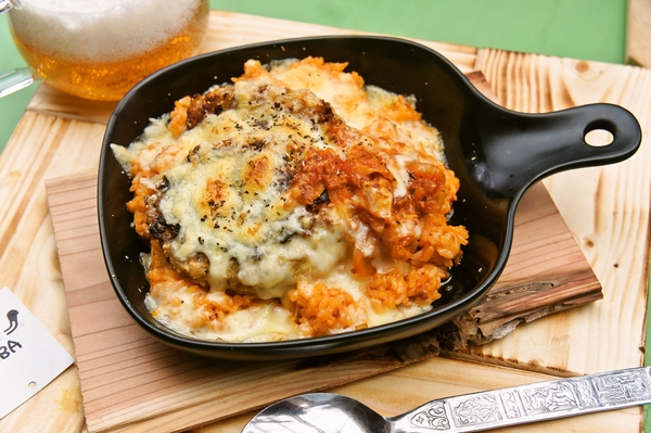 おうちごはん「ハンバーグドリア」