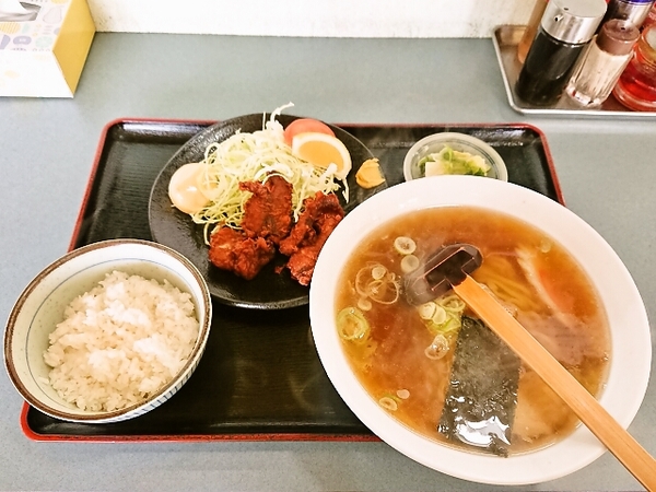 まぐろ竜田揚げセット
