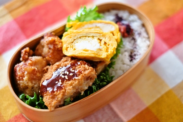 先週末弁当