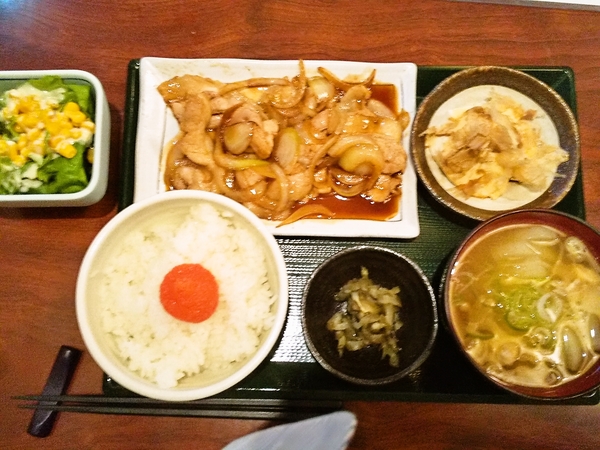 生姜焼き定食