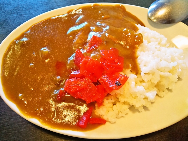 サービスのカレー♪