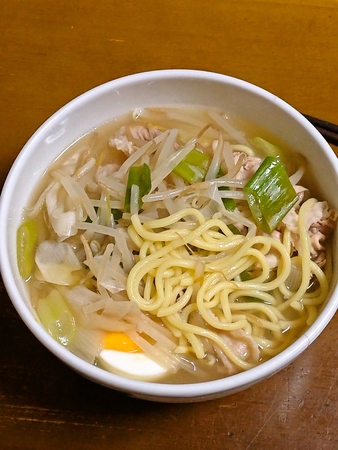 自宅ラーメン