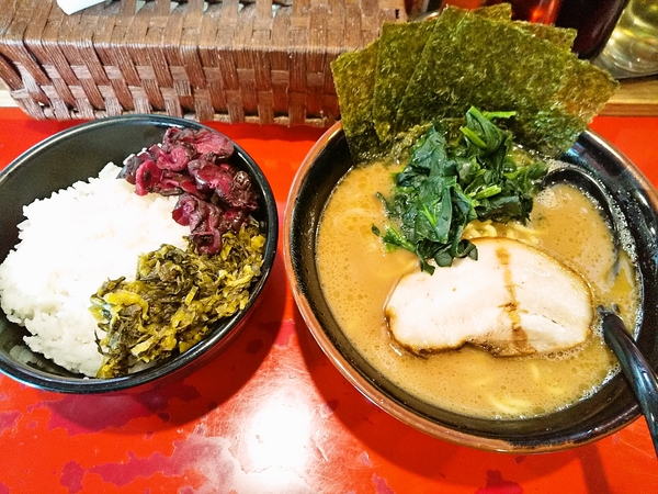 家系ラーメンランチ