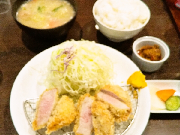 ヒレカツ定食♪