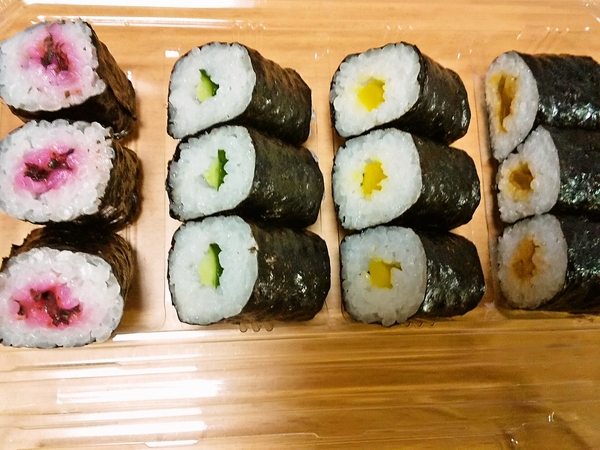 海苔巻き4種盛り
