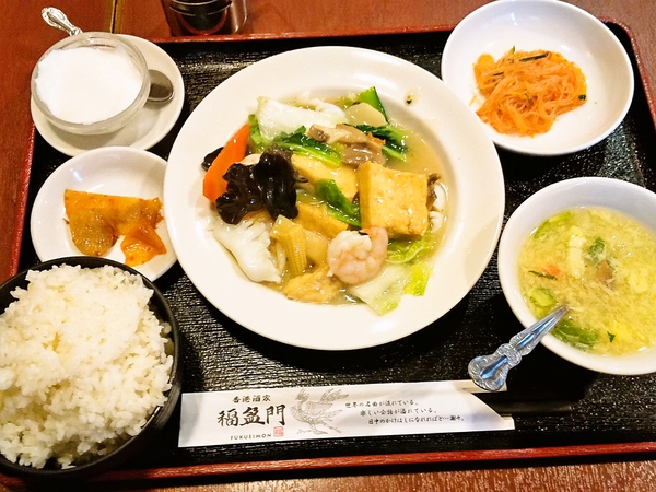 海鮮豆腐定食♪
