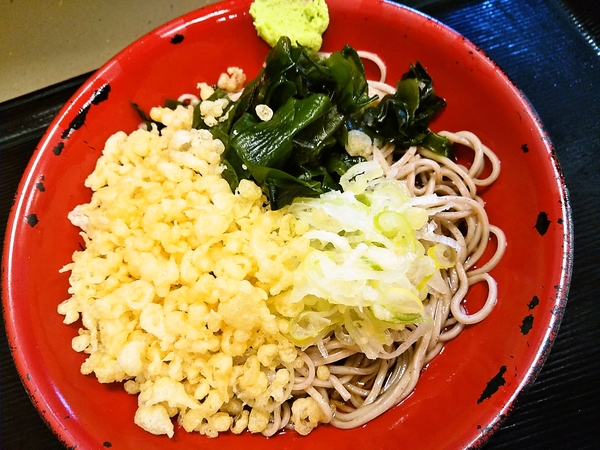 富士そばの冷やしたぬき