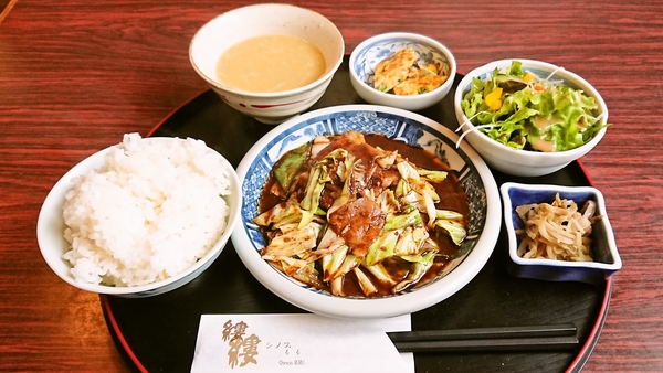 シノワ縷縷＠京都・福知山の５月の日替わりランチ（土曜日）