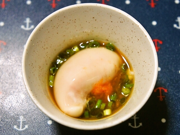フグの白子ポン酢
