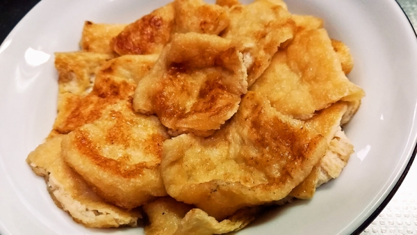 油揚げの甘辛焼き