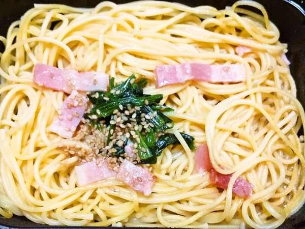 BIGバター醤油パスタ