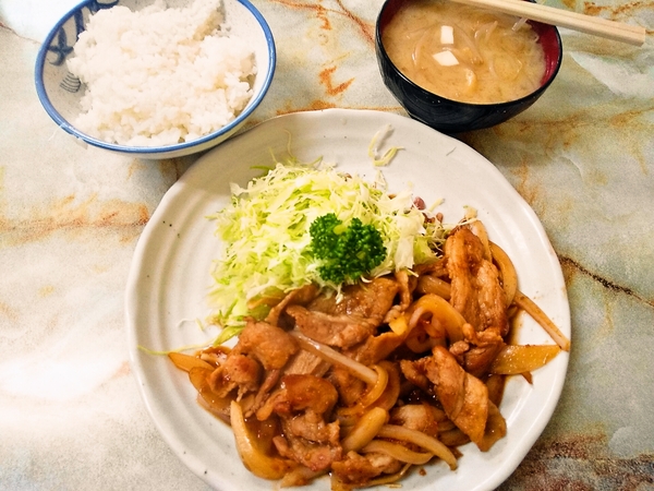 ザ・生姜焼き定食