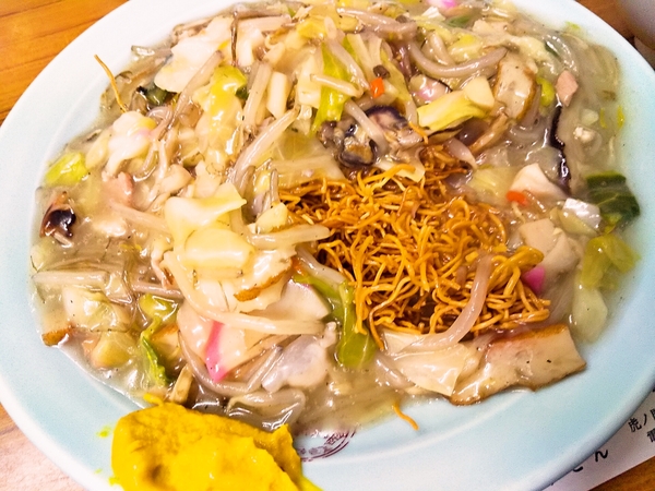 本場に近い皿うどん