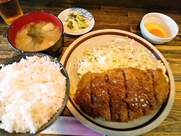 メンチカツ定食